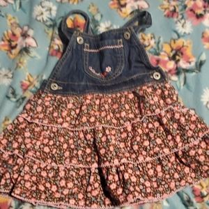Toddler OshKosh overalls dress